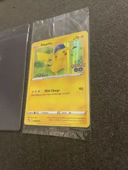Pokemon/Pokemon GO Prerelease Pikachu Holo Foil Promo Card #028/078 Sealed - Image 3