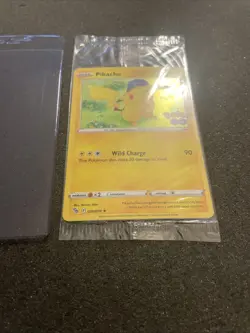 Pokemon/Pokemon GO Prerelease Pikachu Holo Foil Promo Card #028/078 Sealed - Image 4