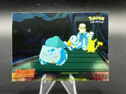 Pokemon Card - Reunited! #31 - Rainbow Foil Mewtwo Strikes Back Topps BK1 - Image 1
