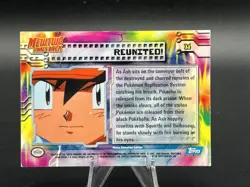 Pokemon Card - Reunited! #31 - Rainbow Foil Mewtwo Strikes Back Topps BK1 - Image 2