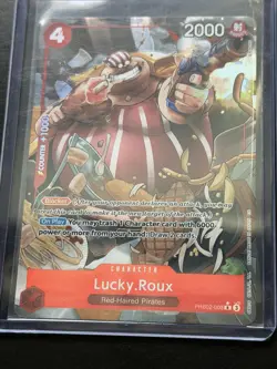 Lucky Roux PRB-02 Alt Art + OP09 Treasure Rare x2 Card Lot One Piece - Image 3