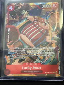 Lucky Roux PRB-02 Alt Art + OP09 Treasure Rare x2 Card Lot One Piece - Image 4