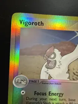 Pokemon Vigoroth 52/100 EX Sandstorm 2003 Reverse Holo Card - Image 2