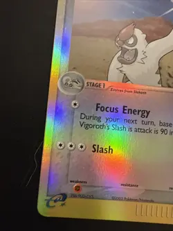 Pokemon Vigoroth 52/100 EX Sandstorm 2003 Reverse Holo Card - Image 5