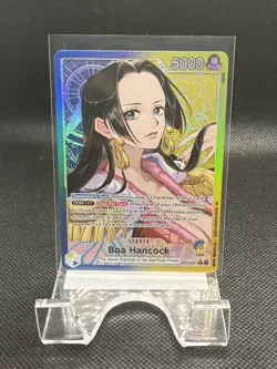 Boa Hancock Alt Art OP14-041 L The Azure Sea's Seven ONE PIECE Card English - Image 1