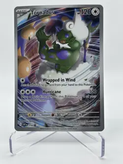 Pokemon Tornadus 210 Black Star SV Scarlet Violet Promo Card - Image 1