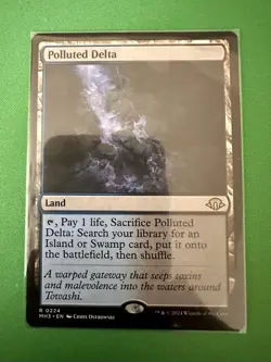 Polluted Delta 334 Regular - MTG MH3 - M/NM Unplayed FAST2SHIP!! - Image 1