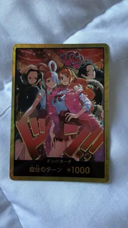 US SELLER One Piece EB03 Heroines Gold Don Card Nami Boa Hancock Robin Japanese - Image 2