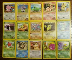 Pokemon Original Base set to Legendary Collection (Older cards) 15 Card -ABC - Image 1