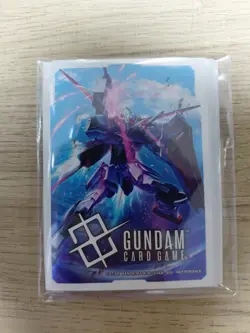 Gundam Card Game Starter Release Sleeves Strike (01) Sealed pack of [10x] - Image 1