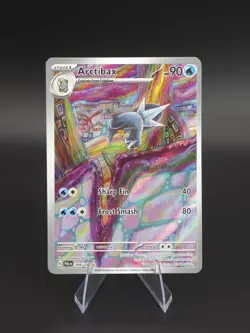 Arctibax 209/193 - Paldea Evolved Illustration Rare - NM Pokemon Card KOMIYA ART - Image 1