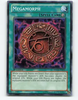 Megamorph #SD09-EN024 1st Edition Yugioh Card - Image 1