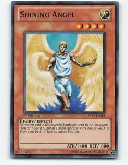 Shining Angel #YS11-EN013 1st Edition Yugioh Card - Image 1
