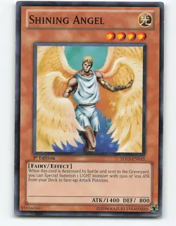 Shining Angel #SDLS-EN015 1st Edition Yugioh Card - Image 1