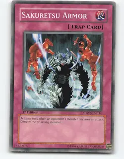 Sakuretsu Armor #SDWS-EN034 1st Edition Yugioh Card - Image 1