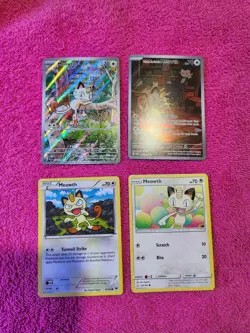 Pokemon Cards Lot Meowth - Image 1