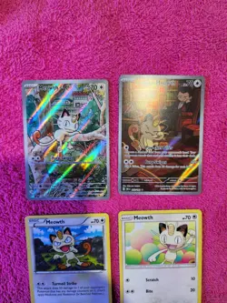Pokemon Cards Lot Meowth - Image 2