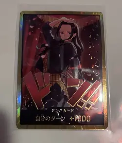 DON!! Nico Robin GOLD EB03Japanese ONE PIECE Card HeroinesEdition - NM - Image 1