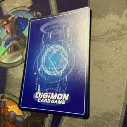 Homeros Alternate Art SEC BT24-102 NM Digimon Card Game Time Stranger - Image 4