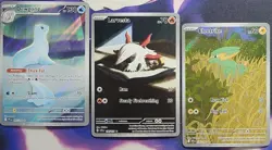 🔥 $0.01 Auctions 🔥 Illustration Rare Lot 3x Cards NO DUPLICATES Pokemon TCG - Image 1