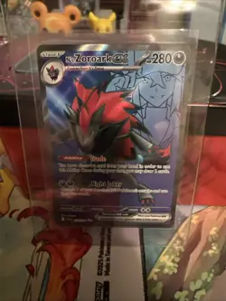Pokemon TCG N's Zoroark EX Holo Ultra Rare Card Journey Together 175/159 - Image 1