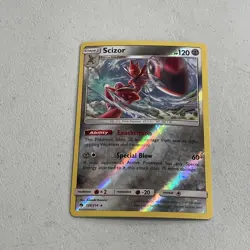 Pokemon TCG 2018 Sun & Moon Lost Thunder Card -- Scizor 126/214 Reverse Holo - Image 2
