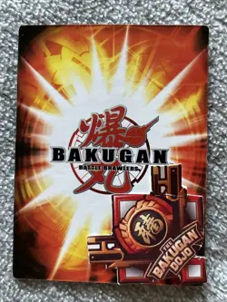 Bakugan New Vestroia Lightning 🔴 Red Ability Card 27/48e Pyrus Scorpion - Image 3