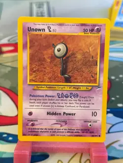 Pokemon Card - Neo Destiny 86/105 - UNOWN [L] (common) - NM - Image 1
