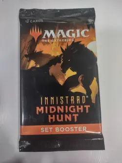 Innistrad Midnight Hunt Set Booster Pack Magic The Gathering - 12 Cards - Image 1