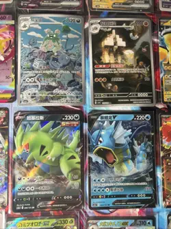 Pokemon 16 Card Lot nm V Max Mega Amazing Ex HOLO Rare Hits Only F24 - Image 2