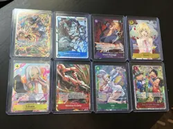 One Piece x8 OP-13 Card Lot SEC SR Alt Art Uta Sabo + More - Image 1