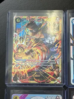 One Piece x8 OP-13 Card Lot SEC SR Alt Art Uta Sabo + More - Image 2