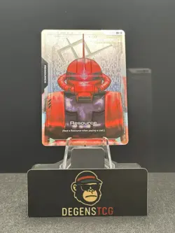 Resource Char's Zaku II Foil - R-005 C+ NM - Gundam TCG Card Game - Image 1