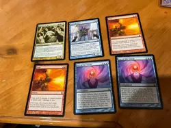 6x MTG Commander rares, mythic, and foils Mixed lot MN to good condition - Image 1