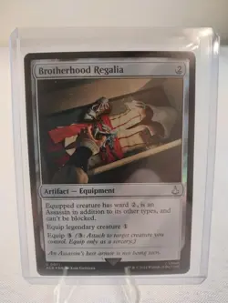 MTG Magic the Gathering Brotherhood Regalia Assassin's Creed NM - Image 1