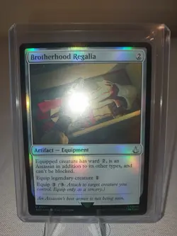 MTG Magic the Gathering Brotherhood Regalia Assassin's Creed NM - Image 2