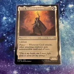 Cecil, Dark Knight Cecil, Redeemed Paladin (REGULAR) x1 - MTG Final Fantasy - Image 2