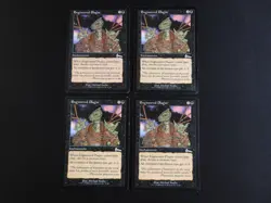 4x Engineered Plague HP [Urza's Legacy] Mtg Magic Free Tracking! - Image 1