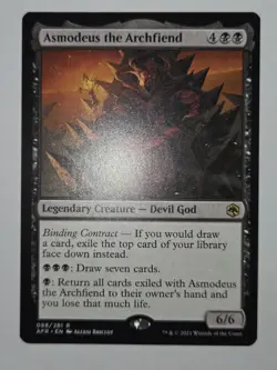 MTG Asmodeus the Archfiend AFR 088/281 Regular Rare - Image 2