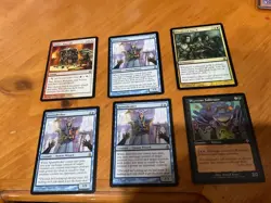 6x MTG Commander rares, mythic, and foils Mixed lot MN to good condition - Image 1