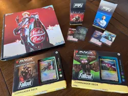 Magic: The Gathering Commander Deck - 4 Fallout Decks with Nuka Cola Binder - Image 1