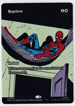 Reprieve (Borderless) Marvel Universe Eternal-Legal MTG Regular - Image 1