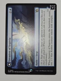 MTG Invasion of Segovia March of the Machine 0063 Regular Rare - Image 3