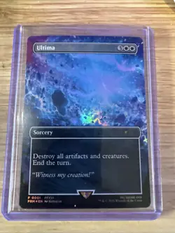 Ultima - Foil Borderless Final Fantasy Standard Showdown Promo MTG - Image 1