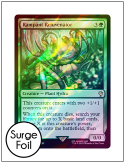 1x Rampant Rejuvenator, Surge Foil, Final Fantasy, Magic MTG NM - Image 1