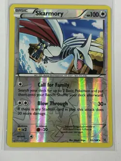 LP Skarmory - 69/108 - Rare - Reverse Holo English Pokemon Roaring Skies - Image 1