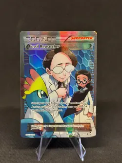 Fossil Researcher 110/111 Full Art 2014 Furious Fists LP Pokemon TCG - Image 1
