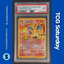 2021 POKEMON SWORD & SHIELD CELEBRATIONS CHARIZARD CLASSIC COLLECTION PSA 9 - Image 1