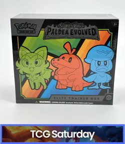 POKEMON TCG SCARLET & VIOLET PALDEA EVOLVED SEALED ELITE TRAINER BOX ETB - Image 1