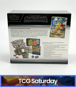 POKEMON TCG SCARLET & VIOLET PALDEA EVOLVED SEALED ELITE TRAINER BOX ETB - Image 2